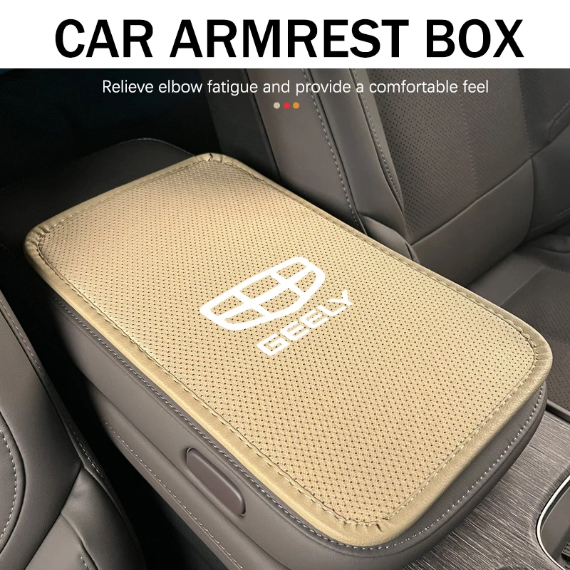 Car Center Console Cover Anti Scratch Armrest Box Protector Pad For Geely Manjaro Coolray gx3 Geometry C Emgrand Atlas Tugella