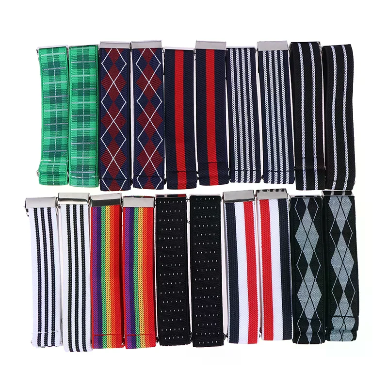 

1 пара эластичных повязок на руку, держатель для рукавов рубашки для женщин и мужчин, модные регулируемые манжеты, ленты для вечеринки, свадьбы, аксессуары для одежды