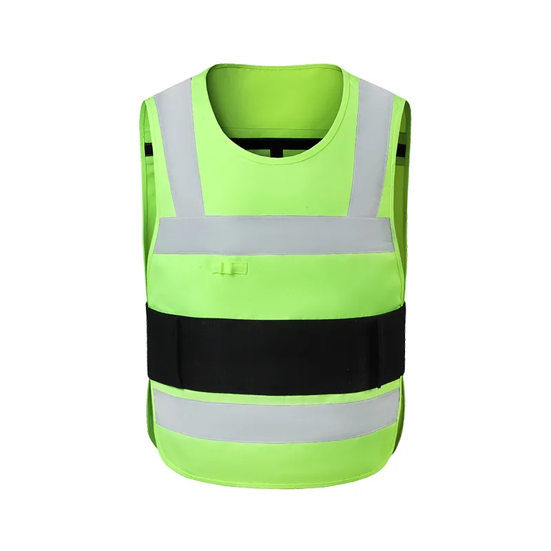 Water-cooled Cooling Vest  Construction Sanitation on Duty Cool Feeling with Reflective Vest Air Conditioning Clothing