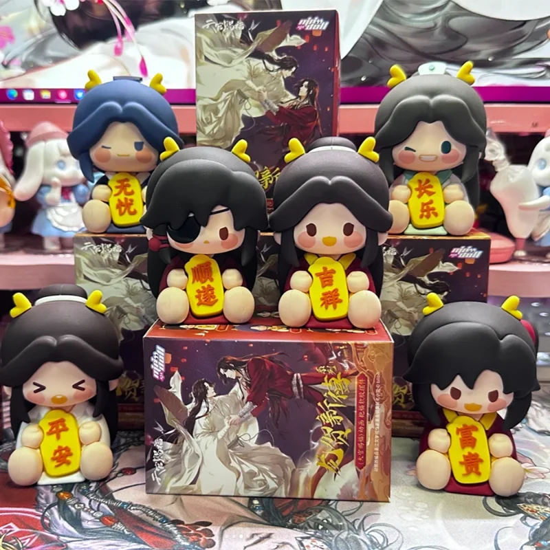 Tian Guan Ci Fu TGCF Cielo Ufficiali Benedizione Hua Cheng Xie Lian Drago PVC Figura Bambola Giocattolo Modello Mobili Display Cosplay