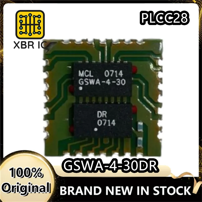 (4/10 pieces) GSWA-4-30DR GSWA-4-30 PLCC-28 Surface Mount Integrated Circuit IC  Brand New Genuine Original  In Stock