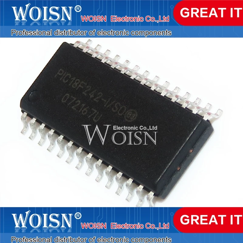 1-5-10pcs PIC18F242-I/SO PIC18F242  Price discounts Spot supply