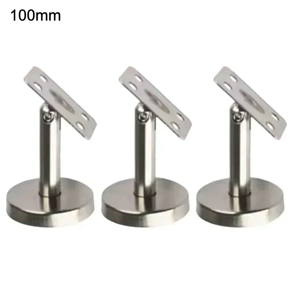 Home Improvement Adjustable Stair Support Handrail Bracket Silver Residential Use Robust Design Safety And Stability