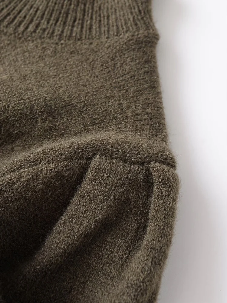 Nuovo top da donna in stile europeo: elegante, versatile, ampio, con dettaglio fiocco e scollo rotondo, maniche corte.