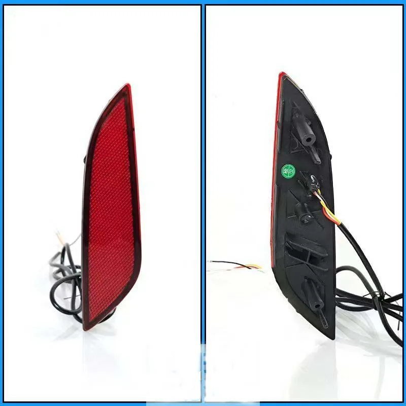Rear Bumper LED Tail Light Streamer Dynamic Brake Light Modified Decor Lamp For Hyundai Sonata 9 2018-2019 Upgrade Parts
