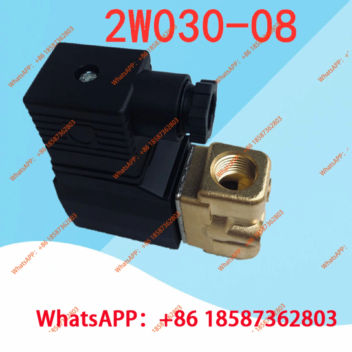 Pilot operated normally closed solenoid valve 2W150-15 fluid valve 2W030-08 2W030-06 water or air valve