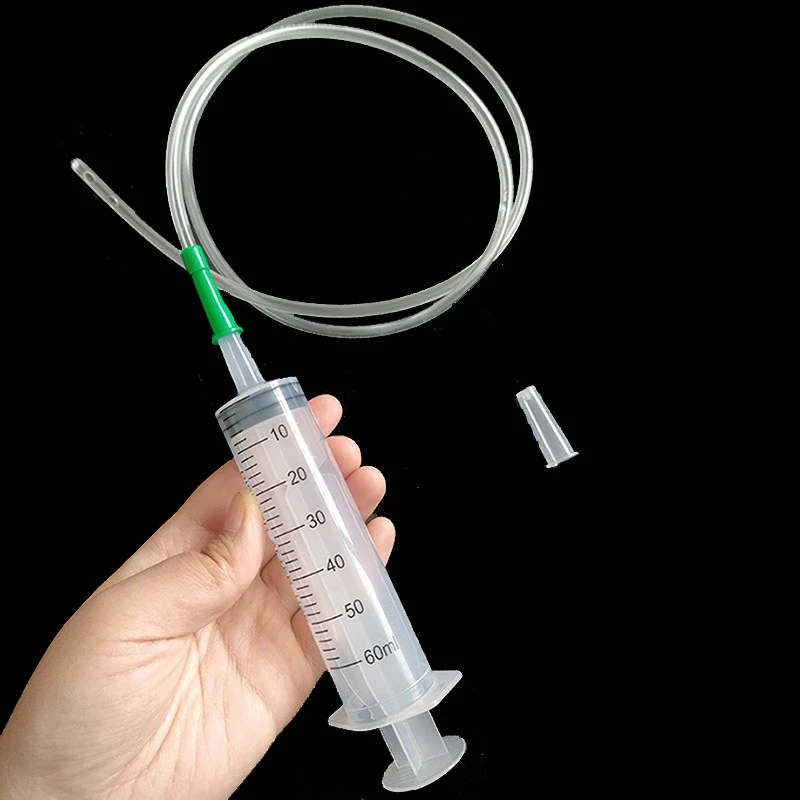 

Многоразовый шприцевой насос большой емкости 100/300 мл с трубкой 1 м для кормления домашних животных, измерительный клей, наполнитель, клизма, лабораторный дозатор жидкости, инструмент
