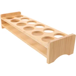 Wooden Shot Glasses Holder Organizer Shot Glasses Display Holder Small Cup Tray