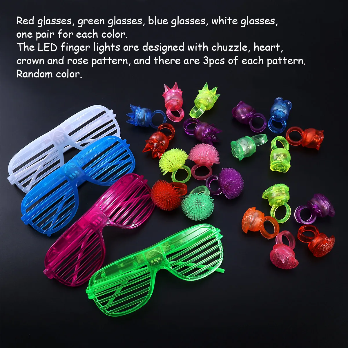 16pcs-led-party-accessories-flashing-glasses-red-green-blue-white-light-rings-various-shapes-party-favors-finger-lights