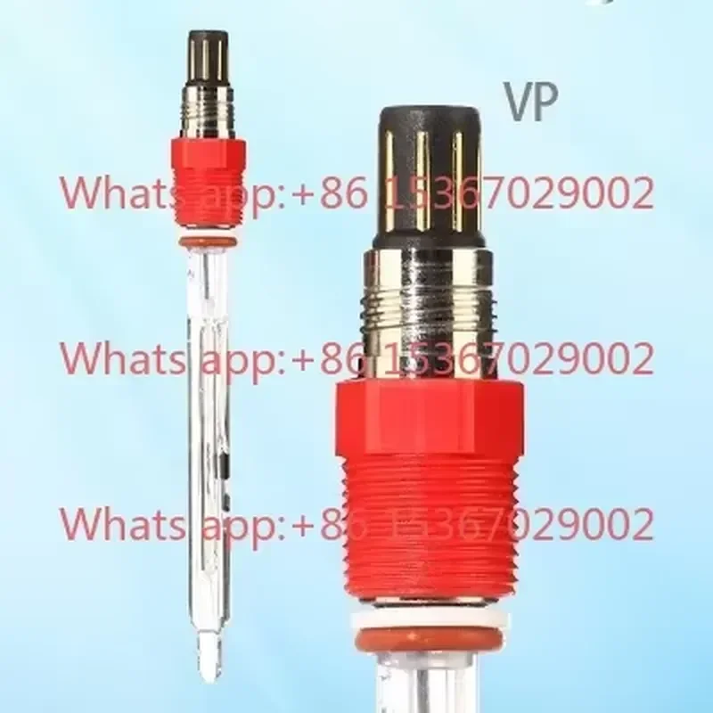 PPS Glass PTFE Material PH Sensor Probe Electrode for Water Quality Testing Industrial Laboratory Use High Accuracy Durable