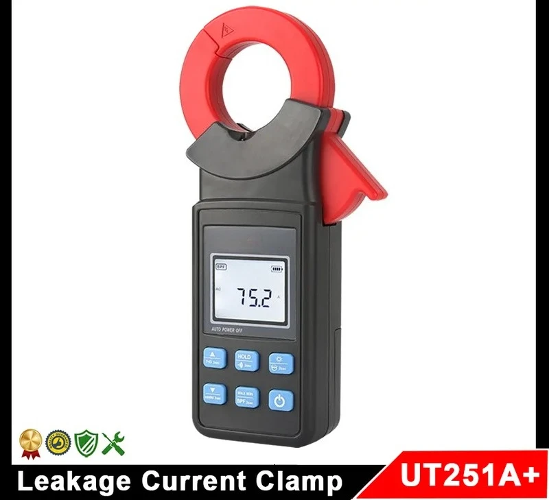 Leakage Current Detector Clamp Meter 300A Bluetooth Professional Electrician Tool UT251A PLUS High Precision AC DC