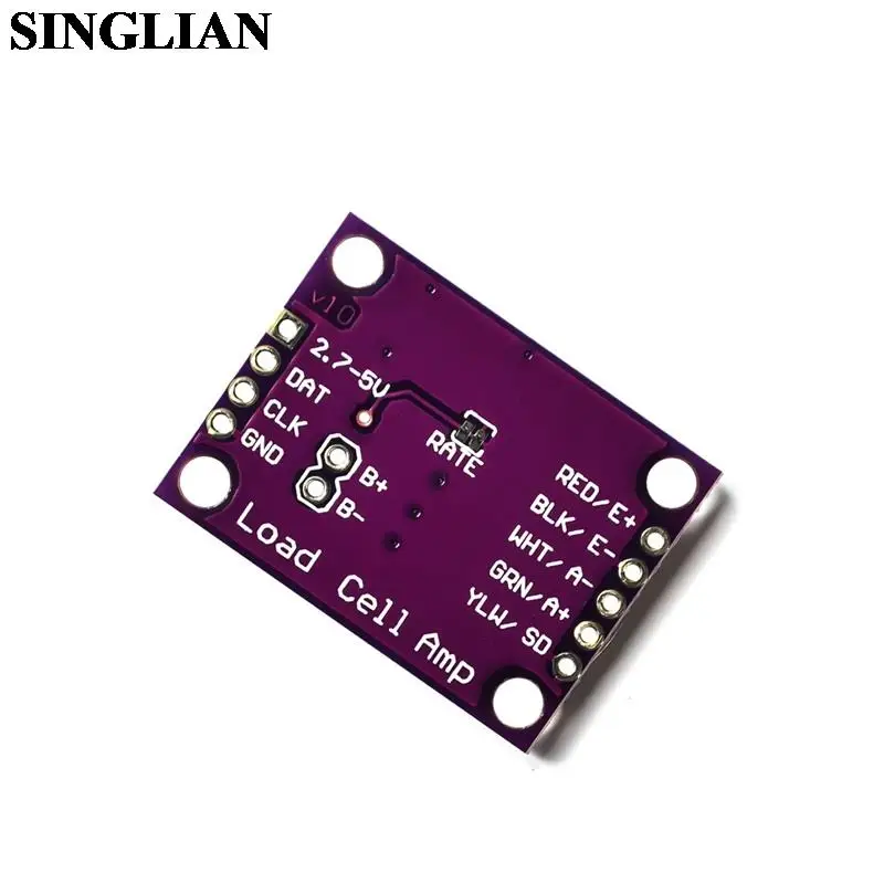 HX711 High-precision Electronic Scale Weighing Sensor Dual Channel 24 Bit A/D Converter Development Board Module