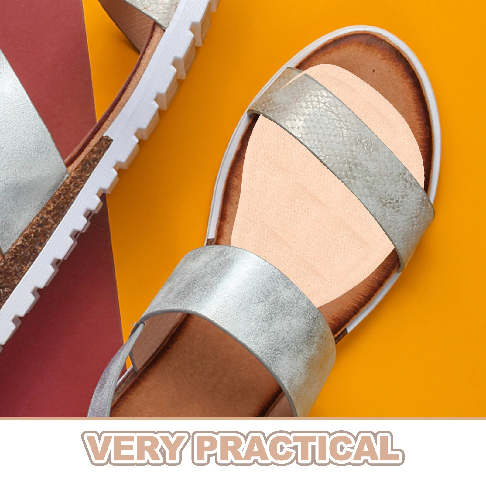 6Pairs High Heel Comfort Pad Inserts Forefoot Cushion Pads Women Non-Slip Reusable Half-Size Insoles Half Size Foot Pads