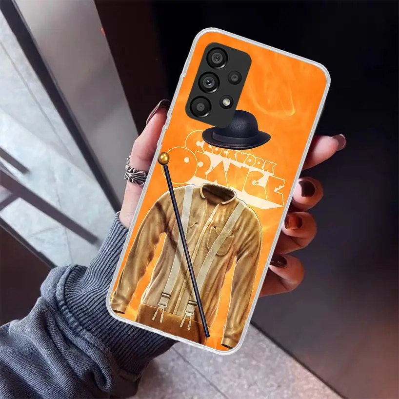 A Clockwork Orange Film Phone Case for Samsung Galaxy A15 A25 A35 A55 A14 A24 A34 A54 A13 A23 A33 A53 A12 A22 A32 A52 A05S A04S