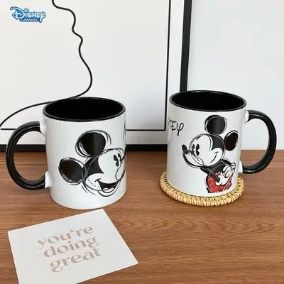 Disney Mickey Mouse Mickey Printed Ceramic Mug Adults Around Cute Cartoon Ceramic Mug Coffee Home Drinking Office Mugs