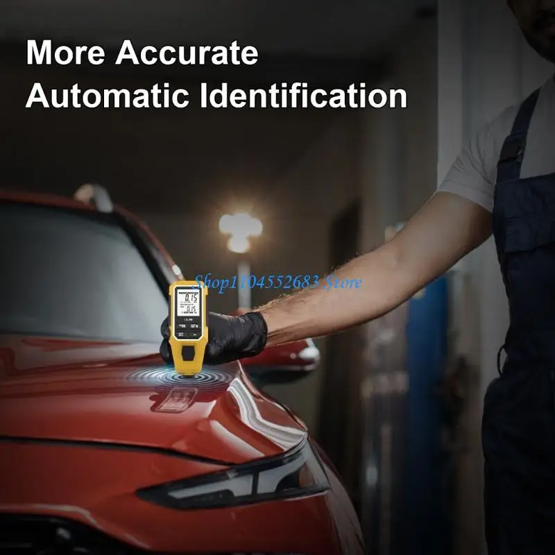 

Y6GD Coating Thickness Meter Gauge with LCD Display 0-2000μm Digital Thickness Gauge