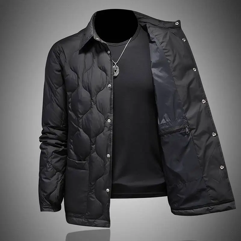 Winter Mens Clothing Top Quality Jackets Solid Color Duck Down Jacket Men Parka Duck Down Jacket Men Jacket Plumas De Hombre