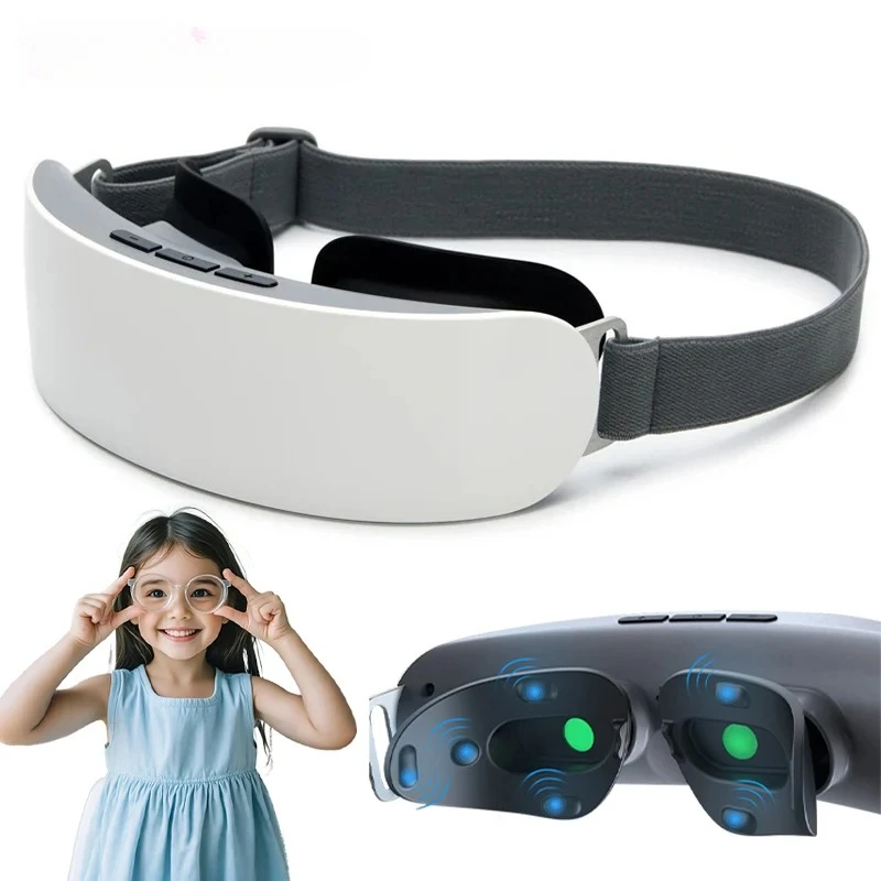 Intelligent Vision Recovery Training Device ems Eye Massage Eye Care Mask Relax Fatigue Travel Rest Child Restore Myopia Glasses