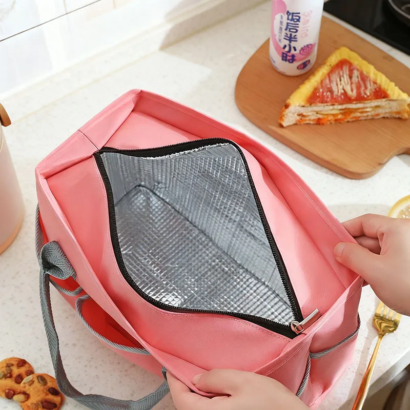 Lunch Bag Fresh Keep Lunch Box, Leakproof Cooler Bag, Food Lunch Containers, Lunch Tote Bags, for Work, Office, Picnic, Travel