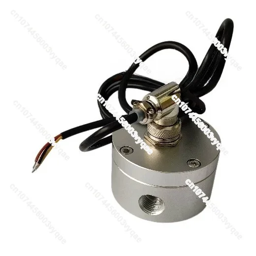 Aluminum alloy elliptical gear flowmeter lubricating oil high viscosity liquid 4 points miniature small flow sensor