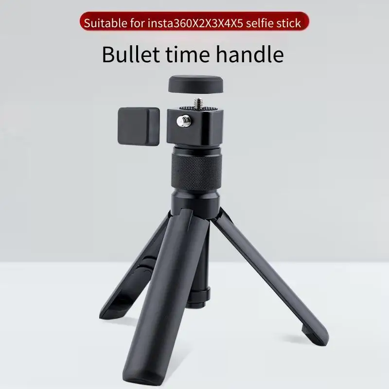 

Bullet Time Rotating Handle Tripod for Insta360 X3/X4/X5 Panoramic Action Camera Selfie Stick Bracket