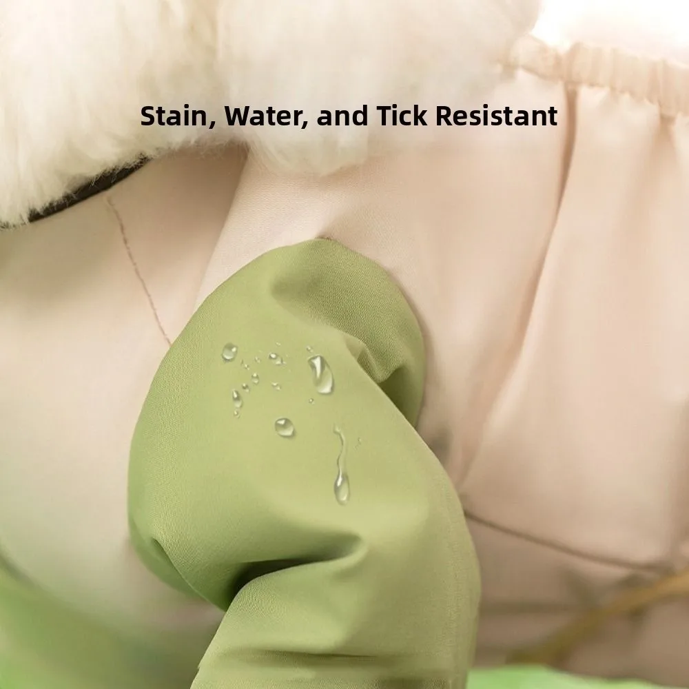 Waterproof Reflective Stripe Pet Pants Stain Resistant Easy To Clean Dog Four-Legged Pants Adjustable Durable