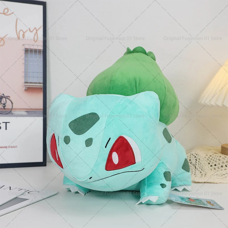 3 Styles Original Pokemon Bulbasaur Plush Soft Anime Dolls Stuffed Animal Kawaii Throw Pillow Birthday Gift for Kids