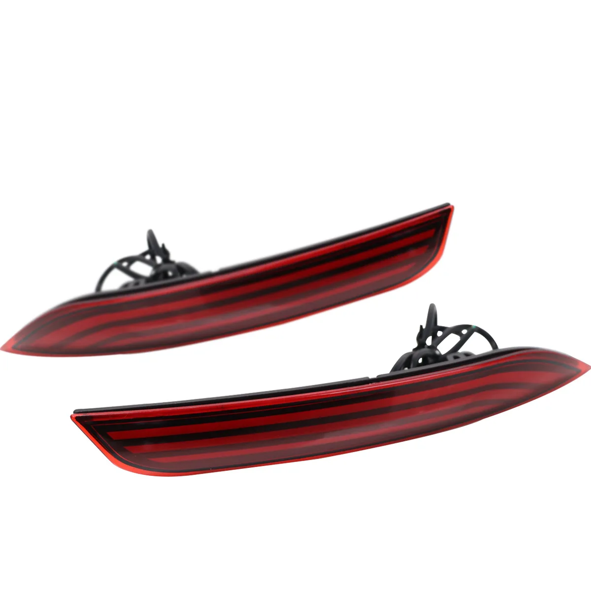 Car LED Brake Light Streamer Turn Signals DRL Rear Bumper Tail Light for Polo Hatchback 2014-18