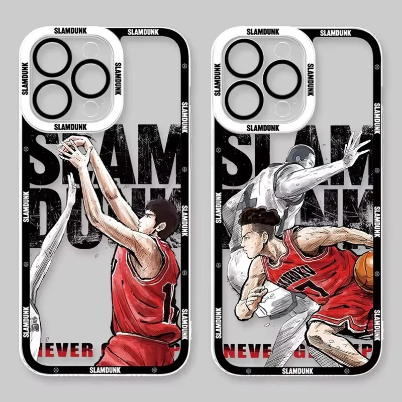 Anime Slam Dunk Soft Case For Xiaomi 13T 12T 11T 10T 14 13 12 11 Lite 5G NE POCO F6 X6 Pro X3 NFC X5 X4 GT F3 F4 F5 M6 M5S C65 image 3