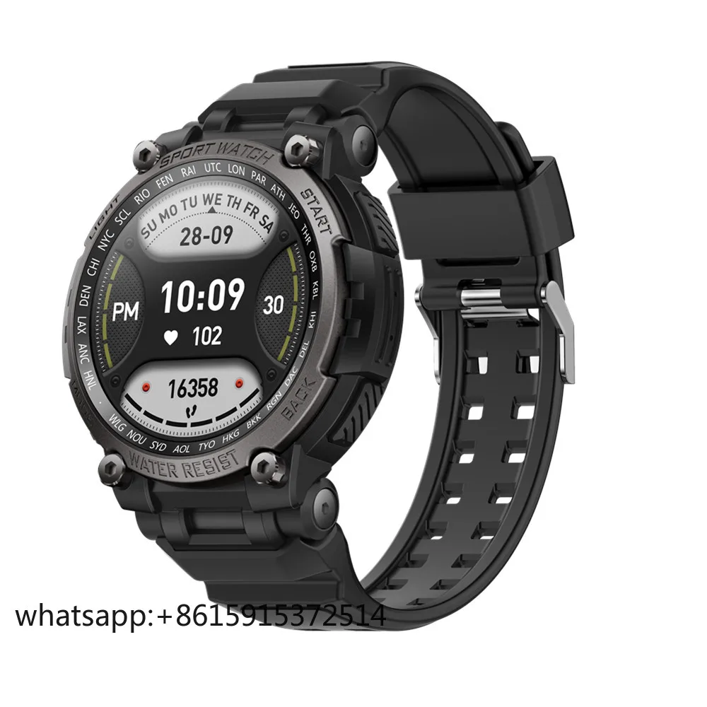 

TLCRETE LC17 SmartWatch Men 1.53''HD Screen Answer Call Sport Blood Pressure DaFit APP IP68 Waterproof Outdoor Smart Watch