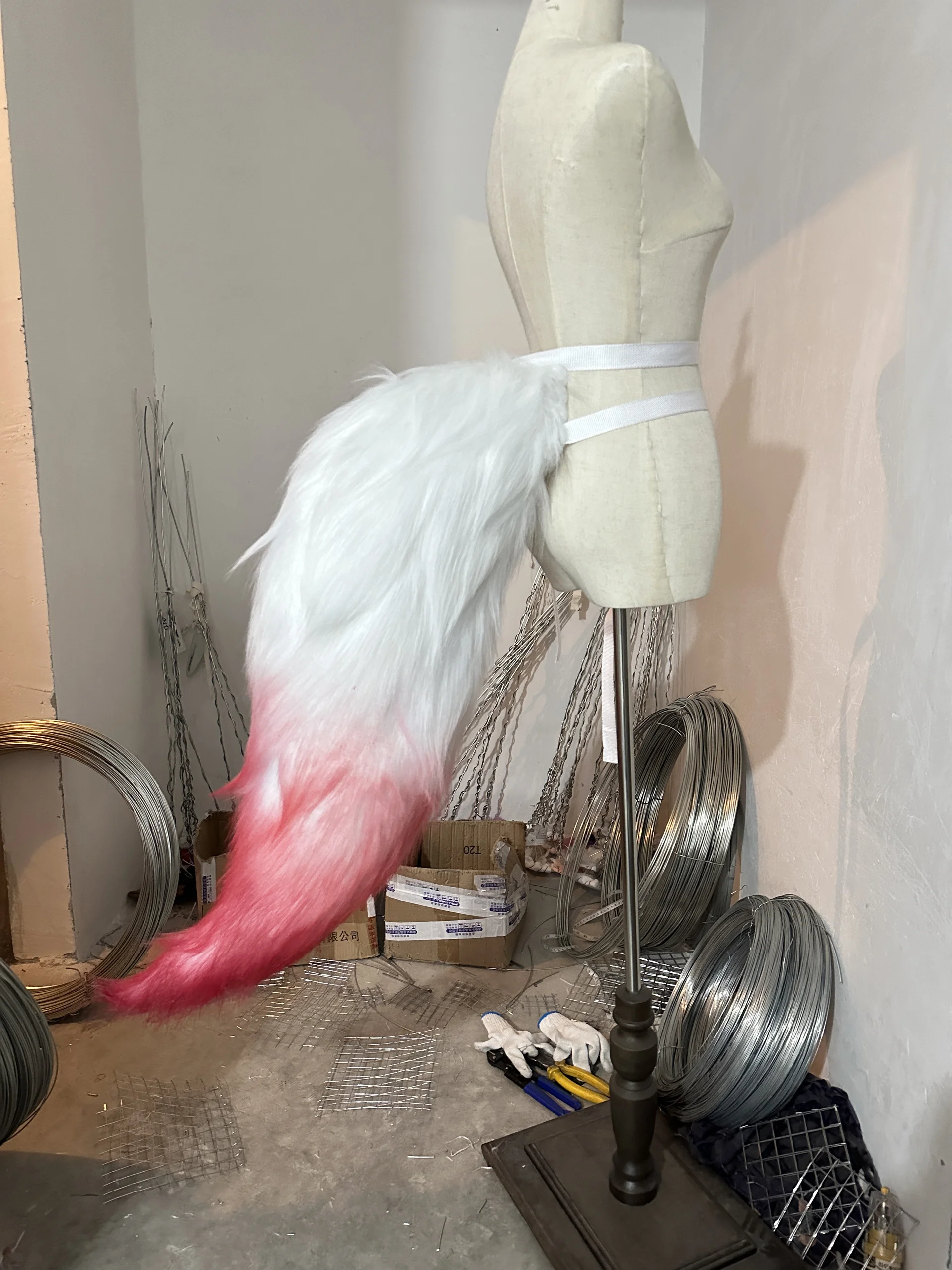 Nieuwe Ganme Honkai: Star Rail Tingyun Fugue Staart Oren Cosplay Prop voor Game Party Kostuum Prop Accessoires Carnaval Comic Show