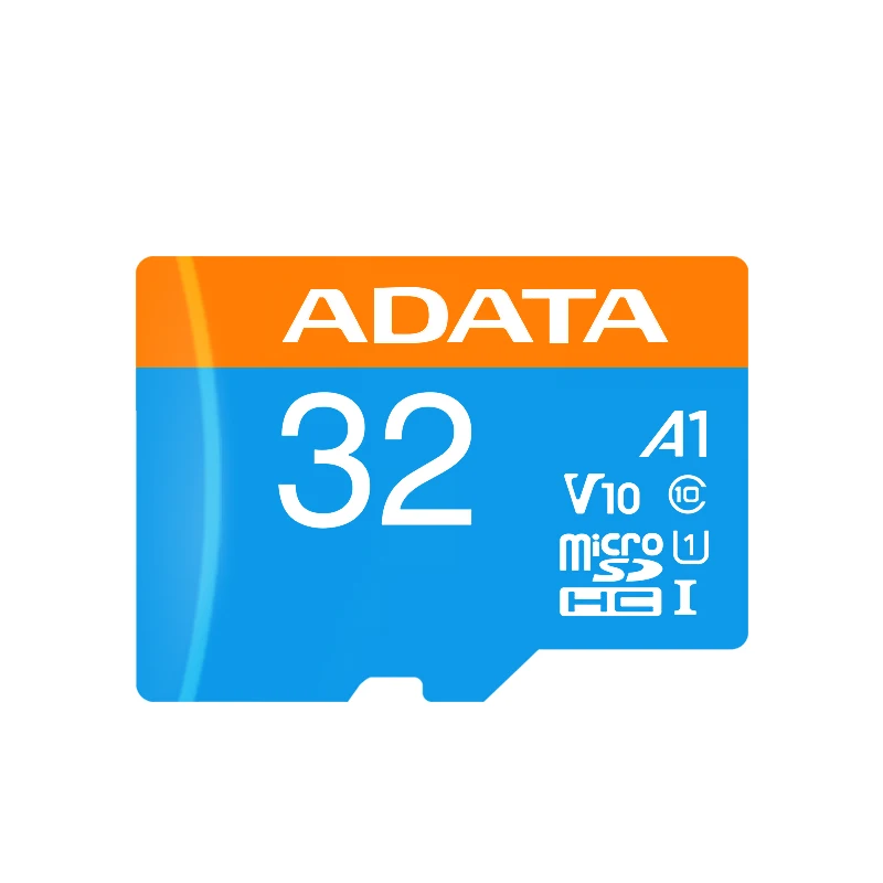 ADATA 마이크로 SD 카드 32GB 64GB 128GB 256GB A1 메모리 카드 C10 UHS-I 고속 메모리 카드 마이크로 SDXC 카드(전화용 어댑터 포함)