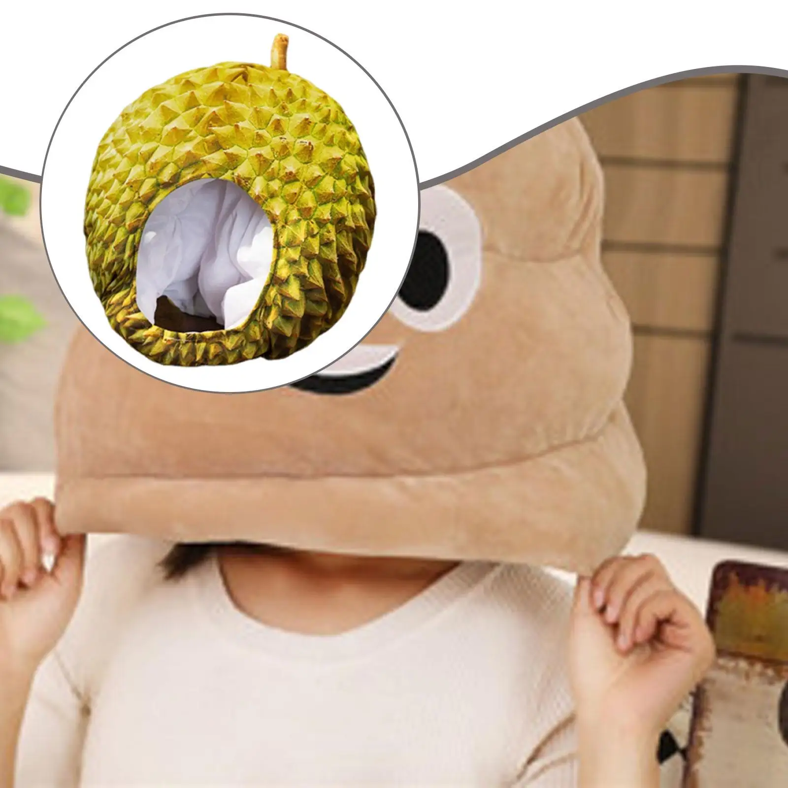 

Cute Fruit Hat Birthday Party Comfortable Novelty Cosplay Soft Cartoon Hat