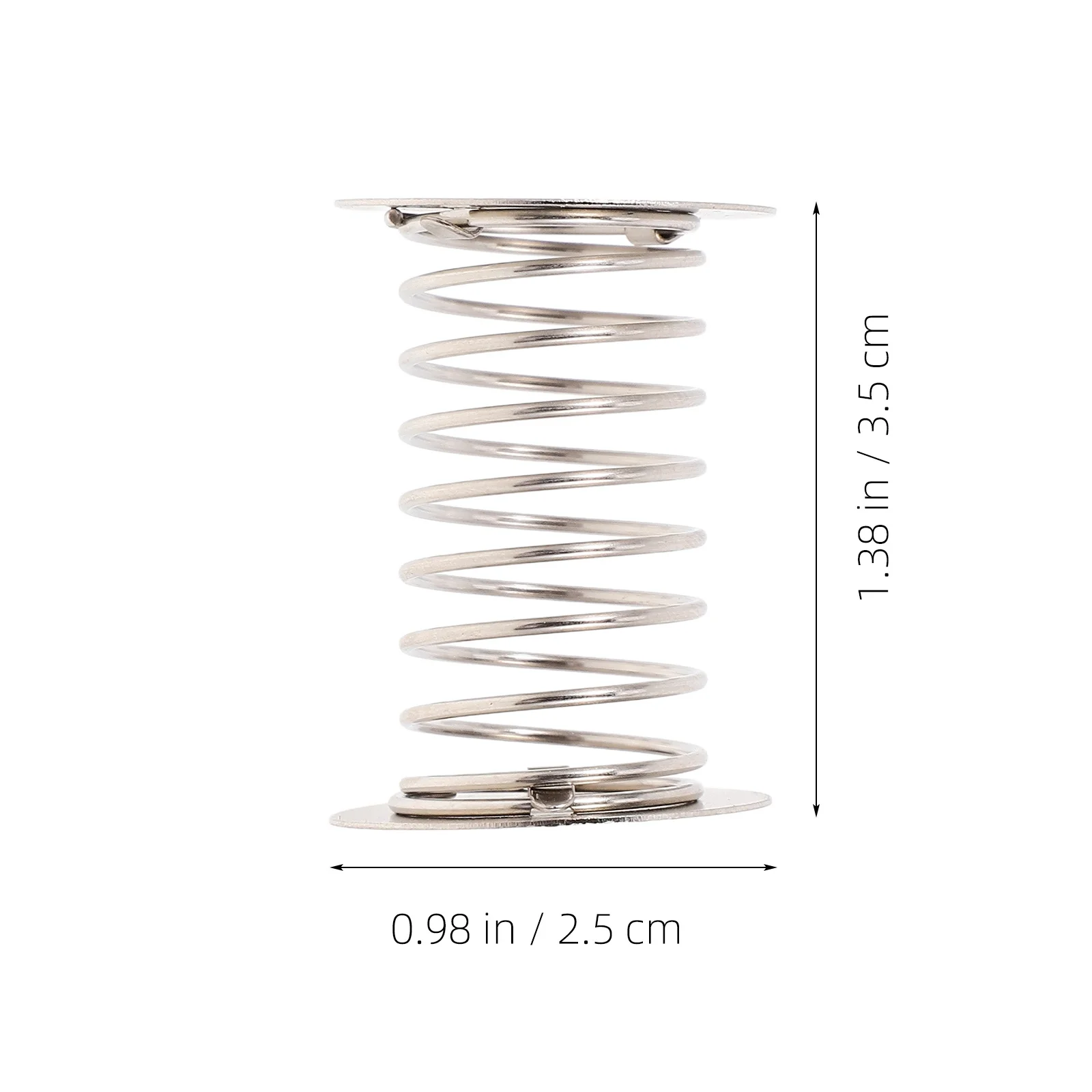 

10pcs Spring Bases For Car Dashboard Diy Shaking Head Lightweight Replacement Parts Compatible With Most