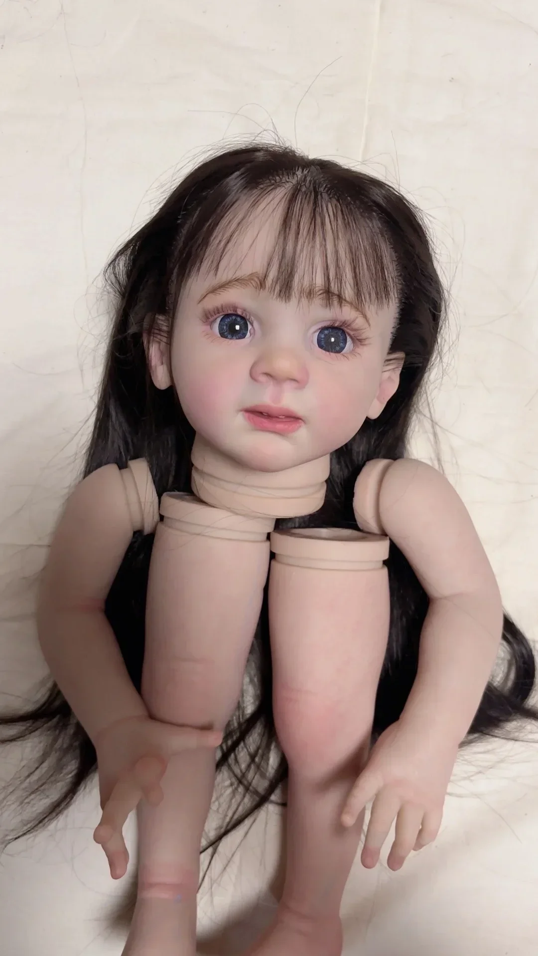 SINO-BB Customized Same As Photos 25inch Reborn Baby Fritzi DIY Part With Cloth Body Not Cheap Factory Doll By Genesis