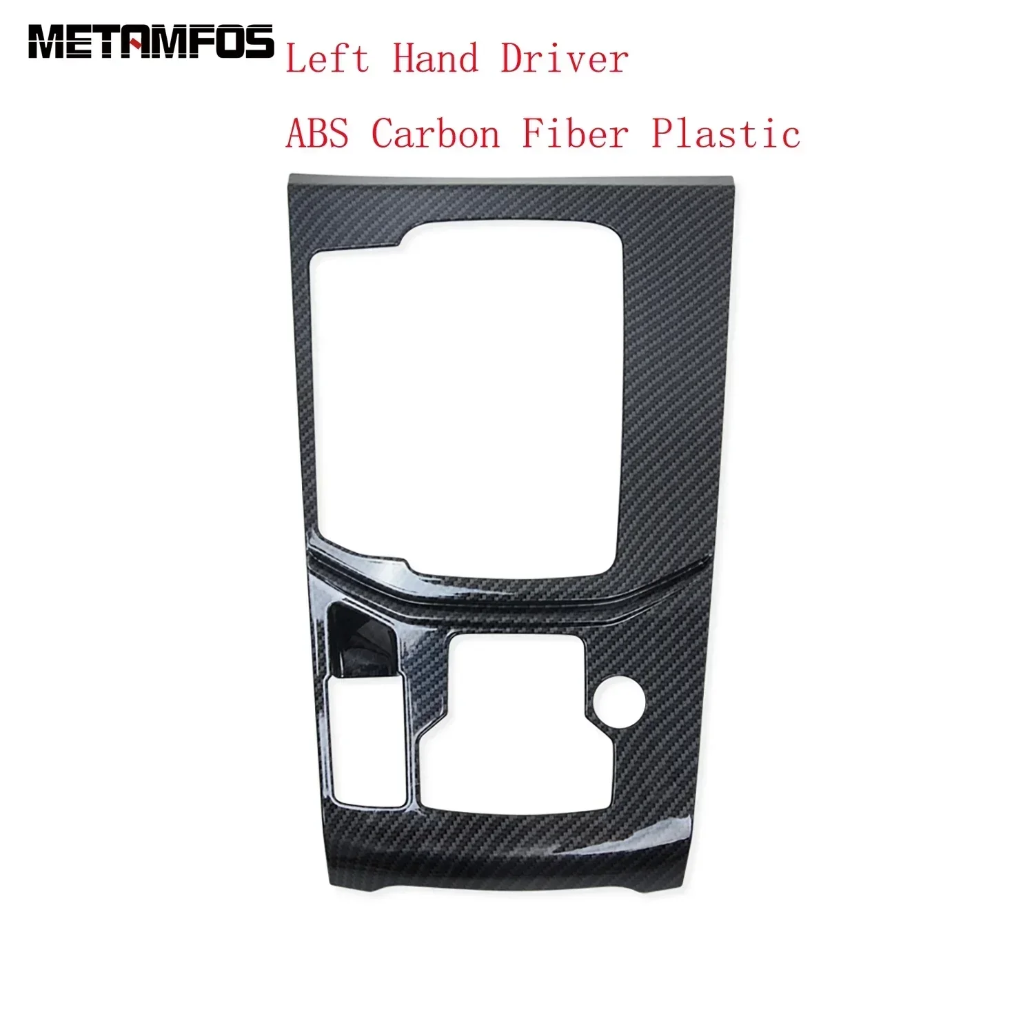 For Mazda CX-5 CX5 KF 2017-2023 2024 Carbon Fiber Gear Shift Box Cover Moulding Trim Decoration Frame Interior Car Accessories