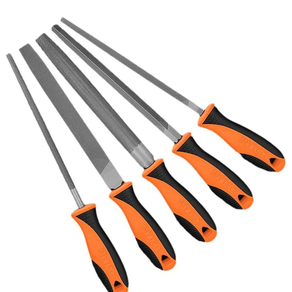 Durable Steel Steel Files Flat/Semicircle/Circle/Triangle/Square Sharpening Saw File Straightening Grinding Wood Sharpener
