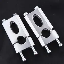 2x Universal 7/8 22mm Handlebar Riser Extension Extender for 110-125cc Dirt Bike ATV, Easy to Install and Use