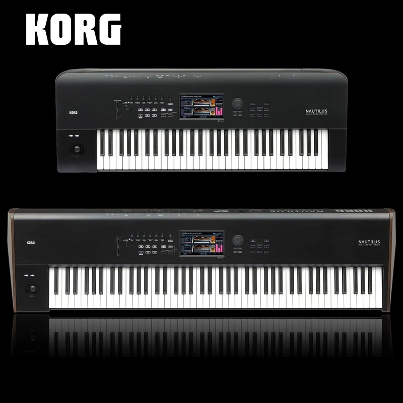 Korg Sonic Synthesizer Nautilus Heavy Hammer Electronic Synthesizer Music Workstation Arrangement NTL-1 Keyboard