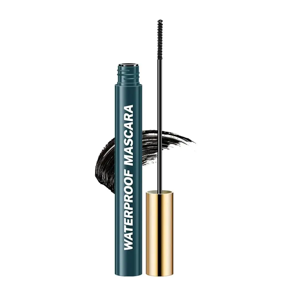 15g Bobcini Mascara colorato a prova di sbavature Impermeabile a lunga durata Tubo verde Curling Tubo d'oro Allungamento Volumizzante Nessun aggraffamento