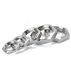 Raccord de tuyau à écrou hexagonal à filetage femelle BSP, acier inoxydable 1/8, 1/4 
