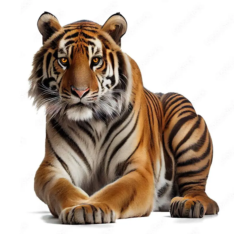 M435 heftige alte Tiger Tier Wanda uf kleber Toilette Wohnzimmer Schrank Kühlschrank Home Dekoration Aufkleber Aufkleber – Detail 6
