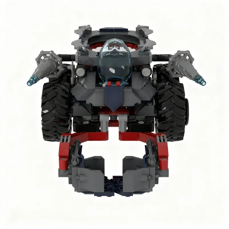 677 pièces MOC Lunar Mining Command Base BrickLink Designer Program Model Building Blocks Architecture Toys Christmas Gifts