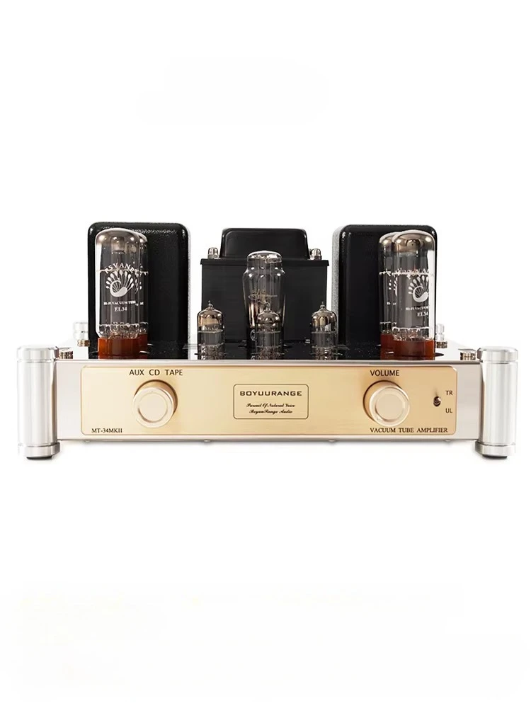 

REISONG MT34 EL34 push-pull pure power amplifier high power MT34 tube amplifier fever tube amplifier