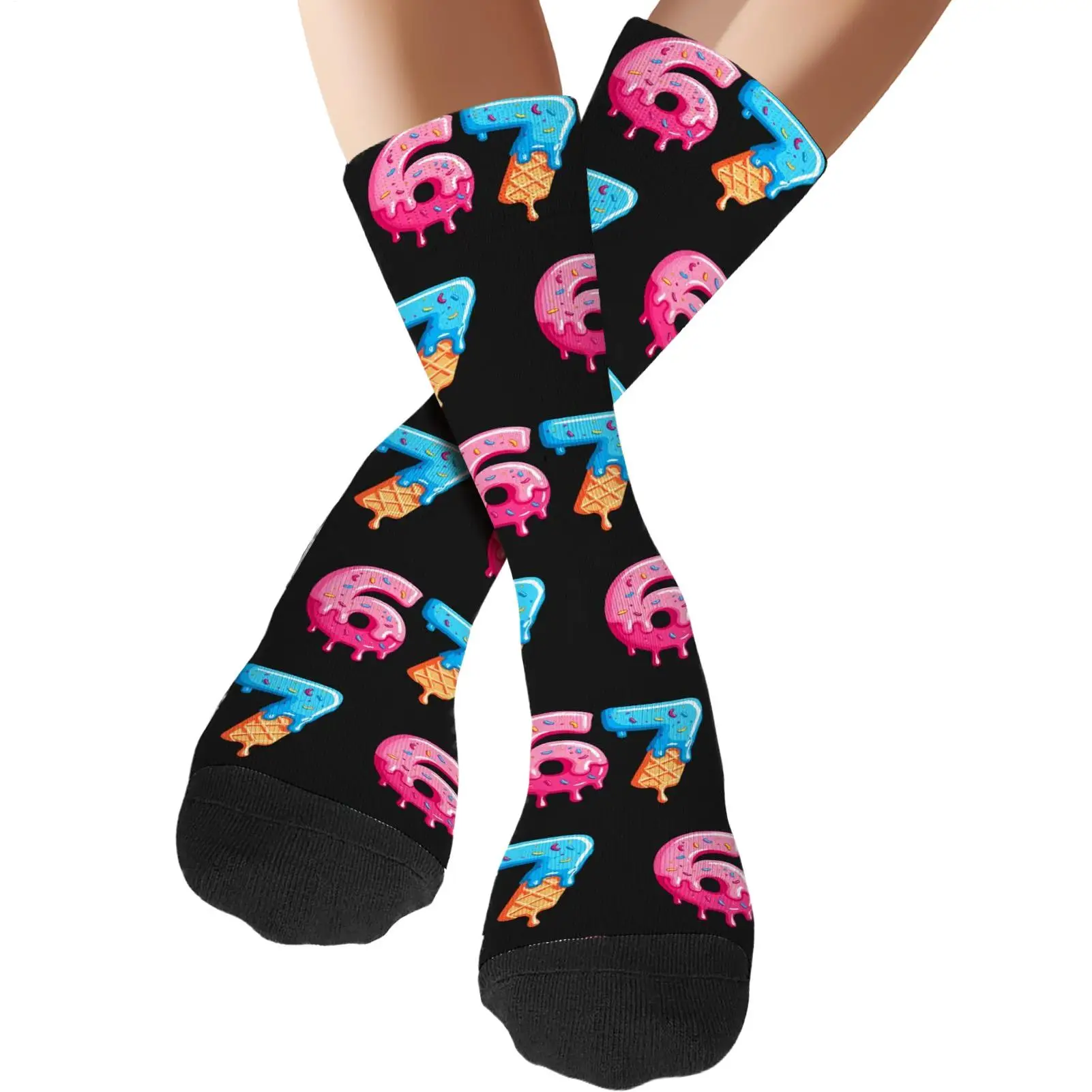 

Бейсбольные носки, дышащие, длинные, легкие, мягкие, забавные, 67, мужские бейсбольные носки с мемами для мужчин, женщин, взрослых, подростков, спортсмен, баскетбол