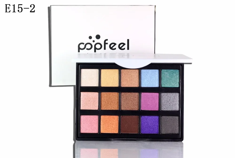 POPFEEL 29 Color Glitter Diamond Luminous Eyeshadow Palette Waterproof Pigment Shimmer Matte Eye Shadow Palette Make up Palette