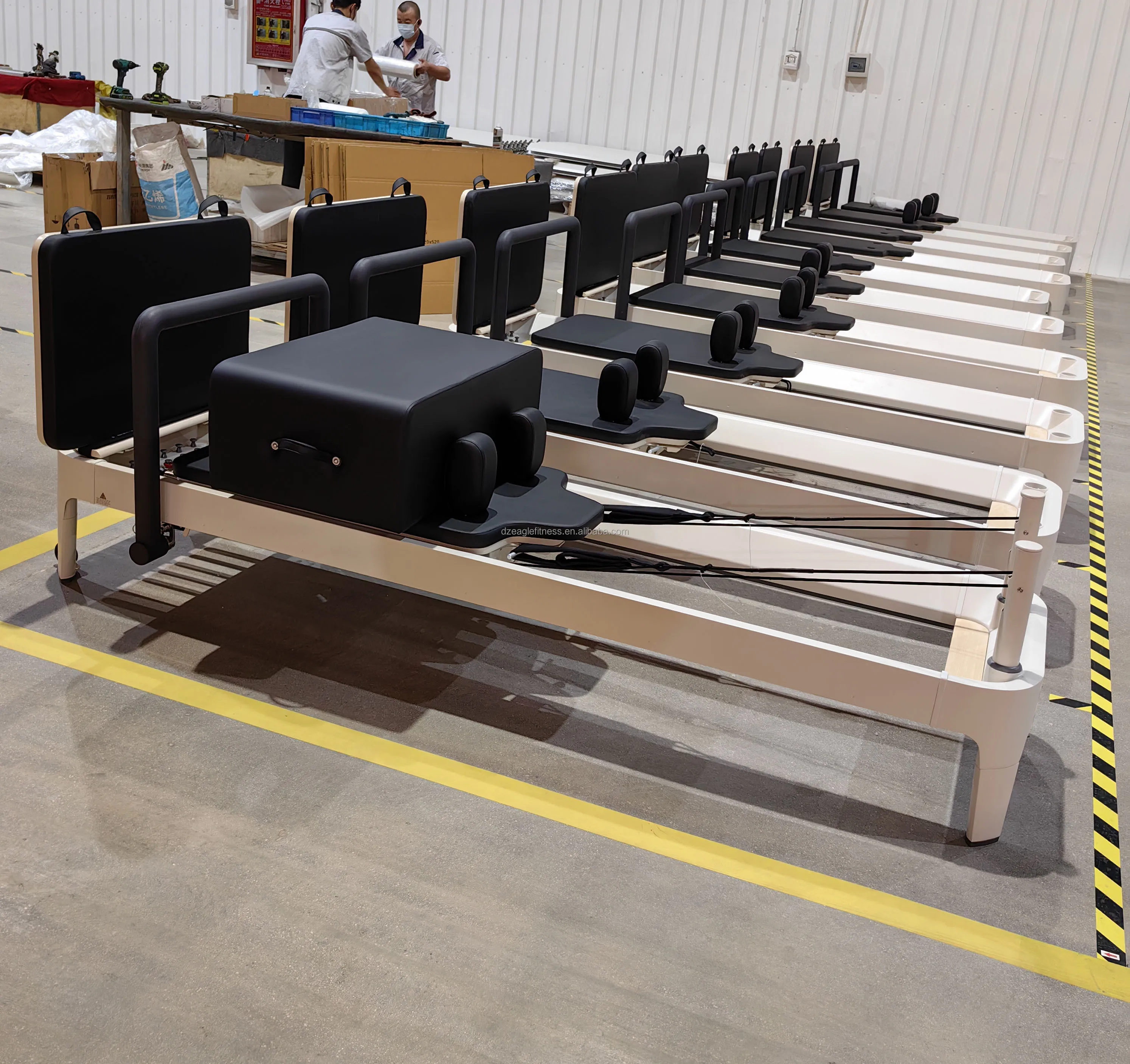 Alumínio Pilates Reformer, equipamento Pilates, equipamento De Estúdio