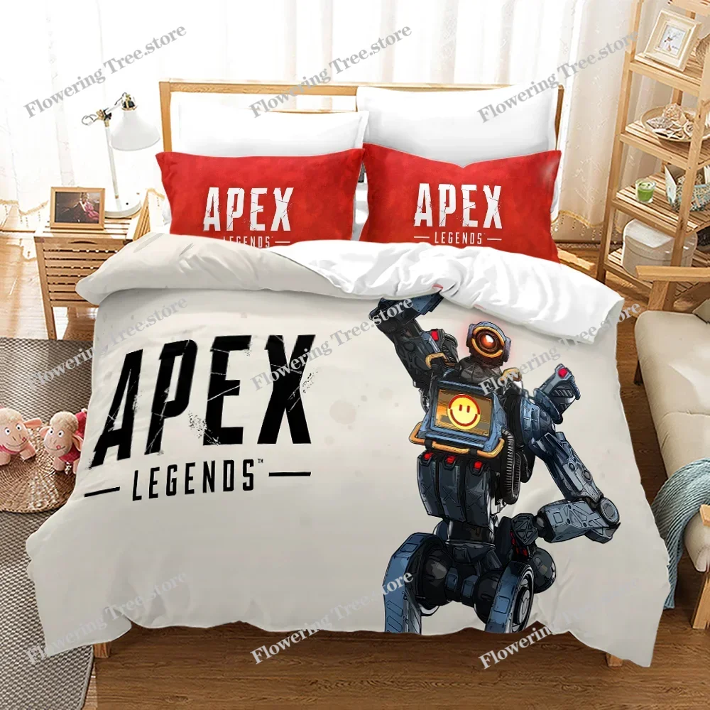 NEW APEX Academia Anime Duvet Cover Set with Pillow Covers Polyester Teens Kids Bedding Set Full Queen King Size Bed Linen - view 3