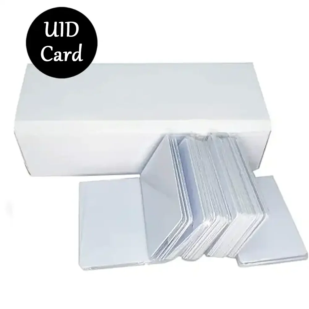บัตรชิปสมาร์ทการ์ด UID 10/20 ชิ้น 13.56Mhz คลอเนอร์โทเค็น 1K S50 บัตรกุญแจแบบเขียนซ้ำได้ NFC แท็กเปลี่ยนแปลงได้ Gen1 ISO14443 บัตรคลอเนอร์