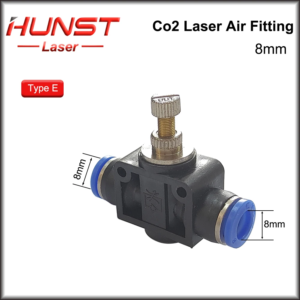 HUNST آلة الليزر فوهة الغاز تنظيم الهواء قطر 6 مللي متر 8 مللي متر 10 قطعة/السلع لرأس ليزر Co2.